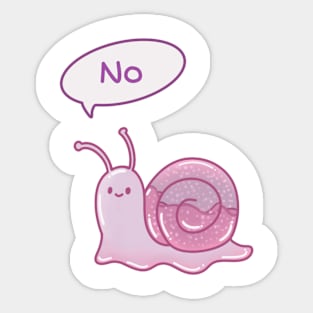 Troublesome Snail Sticker